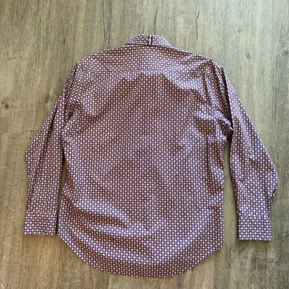 ROBERT Graham Luxury Dress Shirt Pink/Blues/Yellow Pattern Size XL - Picture 14 of 14